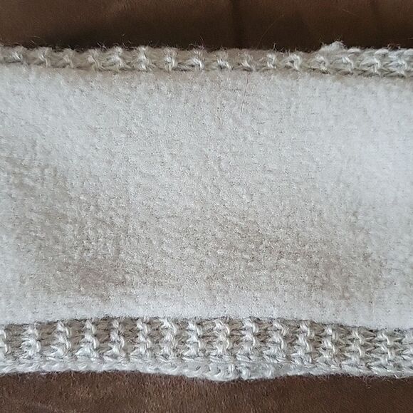 NWT Knit head band ear warmer with velour lining - Picture 3 of 4